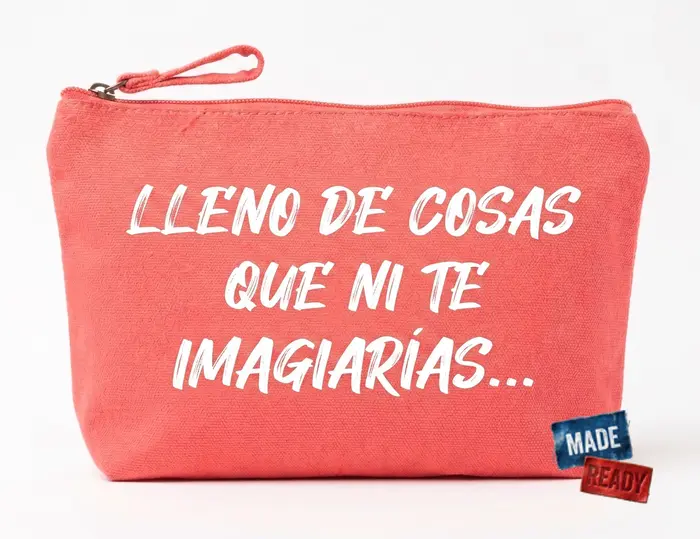 Bolso intervenido MadeReady, pieza única "Cositas"